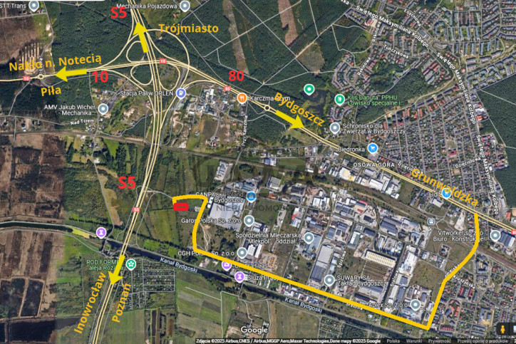 Działka Sprzedaż Bydgoszcz Osowa Góra 7